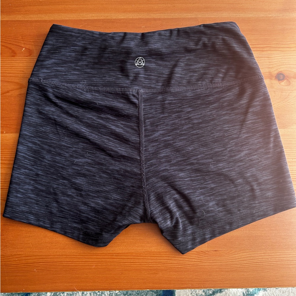 Black athletic shorts